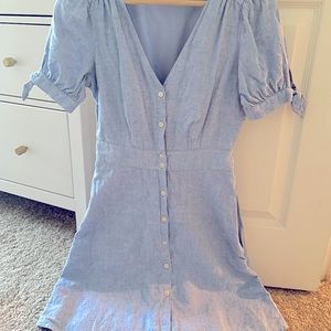 GAP Linen Blend Dress
